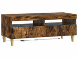 LED TV Cabinet Smoked Oak Engineered Wood 897220