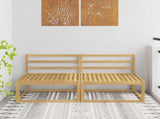 Outdoor Middle Sofa White 158 x 83 x 73 cm 901540