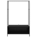 Clothes Rack Black 100 x 44 x 160 cm Engineered Wood 868451