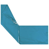 Cushion with Pillow HEERLEN 2 pcs Light Blue Polyester 926246