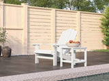 Garden Chair White HDPE One Size 3095700