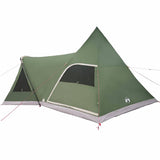 Teepee Tent 5-Person with Roof Green 545 x 450 x 295 cm 42003999