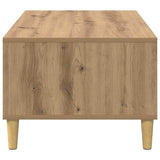 Coffee Table Artisan Oak 90 x 50 x 26.5 cm Engineered Wood 881166