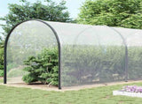 Clear Tarpaulin with Eyelets 12x12 m Polyethylene 4018538