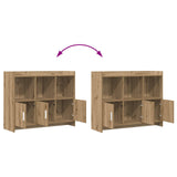 Sideboard Artisan Oak 98.5 x 33 x 80 cm Engineered Wood 8011146