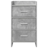 Bedside Tables Concrete Grey 40 x 36 x 70 cm Engineered Wood 8011030