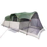 Family Tent Tunnel 8-Person Green Waterproof 94785