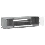 LED TV Cabinet Grey Sonoma Engineered Wood 897791