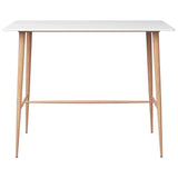 5 Piece Bar Set White 3057435
