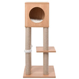 Cat Tree with Sisal Scratching Mat 90 cm 170927