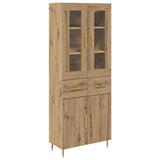 Highboard 2 pcs Artisan Oak 69.5 x 34 x 180 cm Engineered Wood 3416053