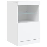 Sideboard with LED Lights White 164x37x67 cm 3209051