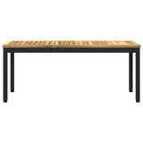 Garden Bench 108.5 x 35 x 45 cm Solid Acacia Wood Rectangular 901748