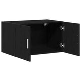 Wall Cabinet Black oak 70 x 42.5 x 40 cm Engineered Wood 869152