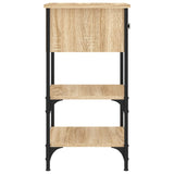 ZNTS Bedside Cabinets 2 pcs Sonoma Oak 34x36x70 cm Engineered Wood 825976