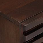 ZNTS Bedside Cabinet Brown 50x34x60 cm Solid Wood Mango 377494