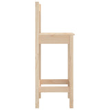 Bar Chairs 2 pcs 40x41.5x112 cm Solid Wood Pine 822142