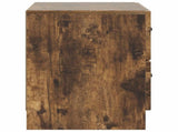 Bedside Cabinet Smoked Oak 62 x 34.5 x 44.5 cm Engineered Wood 895700
