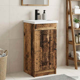 Bathroom Vanity with Sink Old Wood 42 x 40 x 84.5 cm 890032