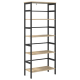 Bookshelf Sonoma Oak 60 x 29.5 x 149 cm Engineered Wood 883929