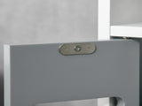 Modern Bathroom Storage Cabinet, Freestanding Tall Bathroom Cabinet with Open Shelves and 3 T3398P343560