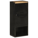 Bathroom Cabinet 40x27x90 cm Iron and Solid Wood Mango 358562