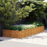 Garden Raised Bed 291x100x36 cm Corten Steel 151995