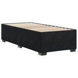 Bed Frame without Mattress Black 90x190 cm Single Velvet 3284603