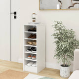 ZNTS Shoe Cabinet White 31.5x35x90 cm Engineered Wood 808999