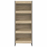 Book Cabinet Sonoma 60 x 30 x 155 cm Engineered Wood 886397