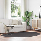 Area Rugs HUARTE Anthracite 160 x 230 cm Polyester 4103660