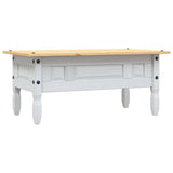 Coffee Table Mexican Pine Corona Range White 100x55x45 cm 282626
