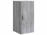 Wall-Mounted Cabinet Grey Sonoma 33 x 34.5 x 90 cm 898931