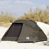 Fishing Tent 5-Person Brown Waterproof 4100659