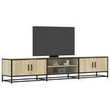 TV Cabinet Sonoma Oak 210x35x41 cm Engineered Wood 3300781