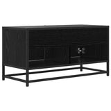TV Cabinet 80 x 34.5 x 40 cm Black Oak Engineered Wood 8010951