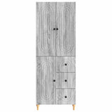 Cabinet Set 2 pcs 66 x 34.5 x 90 cm Engineered Wood 3416481