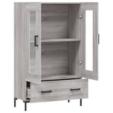 Highboard Grey Sonoma 69.5x31x115 cm Engineered Wood 828306