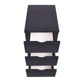 Drawer Unit 33x45x60 cm Black 245726