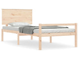 Senior Bed without Mattress Small Single Solid Wood 3195441