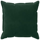 Cushion Cover 6 pcs HOUTEN Dark Green 70 x 70 cm Velvet 921280
