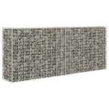 Gabion Basket Galvanised Steel 85x30x200 cm 142359