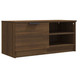 ZNTS TV Cabinet Brown Oak 80x35x36.5 cm Engineered Wood 817121