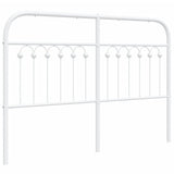 Metal Replace Headboard White 135 cm 376681