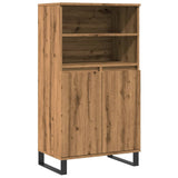 Highboard Artisan Oak 60x36x110 cm Engineered Wood 857461