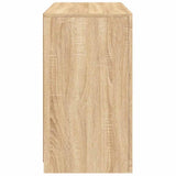 Sideboard with LED Lights Sonoma Oak 60.5x37x67 cm 836618