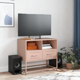 TV Cabinet Pink 68x39x60.5 cm Steel 846549