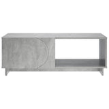 Coffee Table Concrete Grey 95 x 50.5 x 35 cm Engineered Wood 8011444