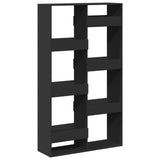 Room Divider Black 100x33x175 cm Engineered Wood 3309574