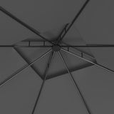 313914 Gazebo 3x3x2,7 m Anthracite 160 g/m